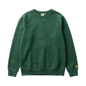 Carhartt Bluza Zielona Ciezka L Vintage Streetwear y2k - widok ogólny przód vintage