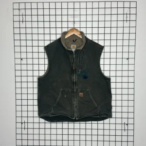 Carhartt Kamizelka Workwear XXL Vintage Streetwear Retro - zdjęcie 2