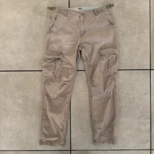 Carhartt Spodnie Cargo Beżowe Workwear L Vintage Streetwear - zdjęcie 3