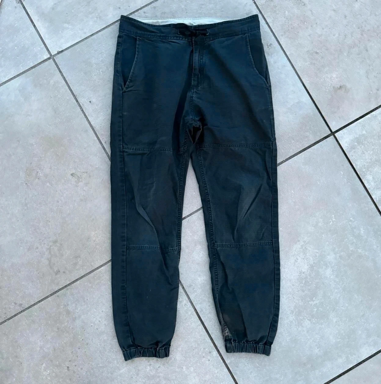 Carhartt Spodnie Jeansy WIP L Vintage Streetwear - zdjęcie 2