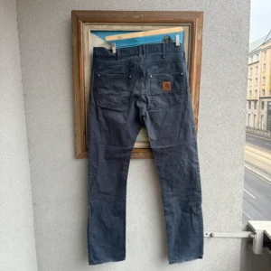 Carhartt Spodnie Workwear WIP Szare XL Vintage Streetwear - zdjęcie 2