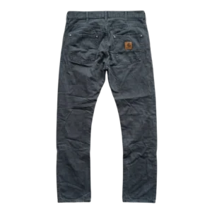 Carhartt Spodnie Workwear WIP Szare XL Vintage Streetwear - widok ogólny przód vintage