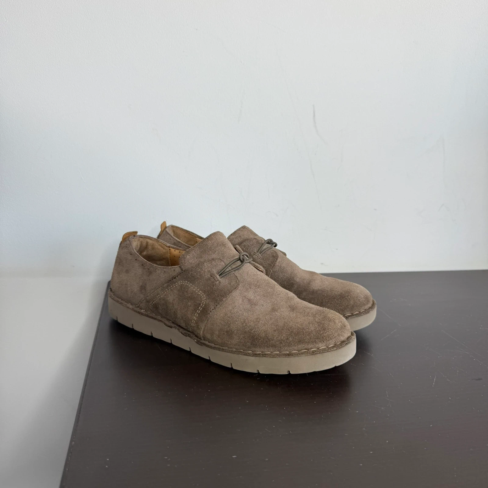 Clarks Loafersy Zamszowe 42