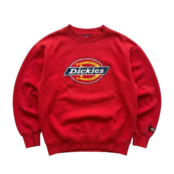Dickies Bluza Crewneck Workwear XXL Vintage Streetwear - widok ogólny przód vintage