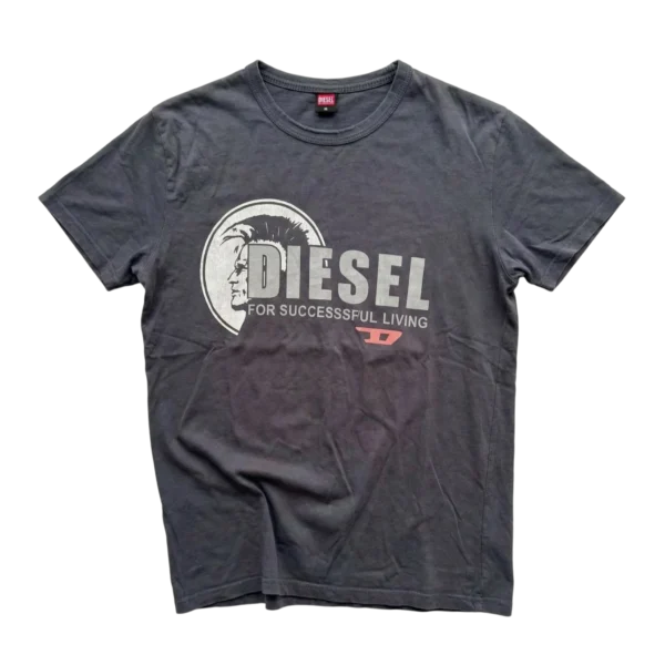 Diesel Koszulka T-shirt Opium XL Vintage Streetwear - widok ogólny przód vintage