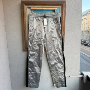 Dolce & Gabbana Spodnie Srebrne XL Vintage Streetwear - zdjęcie 2