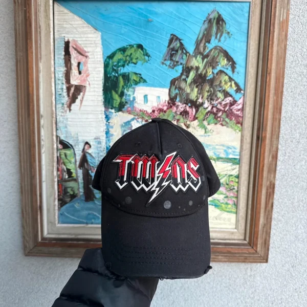 Dsquared2 Czapka Bejsbolówka z Daszkiem 52 Vintage Streetwear - zdjęcie 2