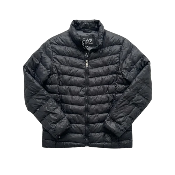 Emporio Armani EA7 Kurtka Puchowa Zimowa L Vintage Streetwear - widok ogólny przód vintage