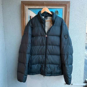 Emporio Armani Kurtka Puchowa Zimowa XL Vintage Streetwear - zdjęcie 2