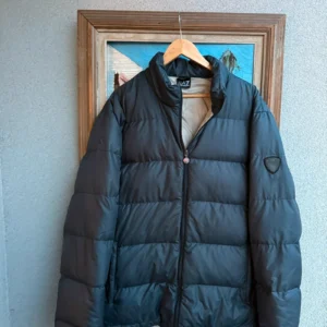 Emporio Armani Kurtka Puchowa Zimowa XL Vintage Streetwear - zdjęcie 4
