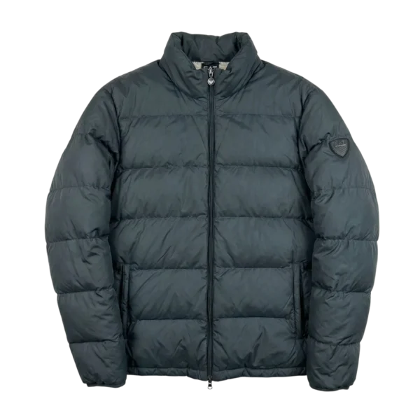 Emporio Armani Kurtka Puchowa Zimowa XL Vintage Streetwear - widok ogólny przód vintage
