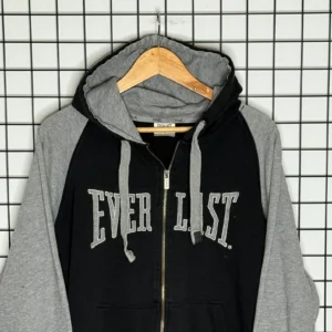 Everlast Bluza Rozpinana z Kapturem L Vintage Retro Streetwear - zdjęcie 4