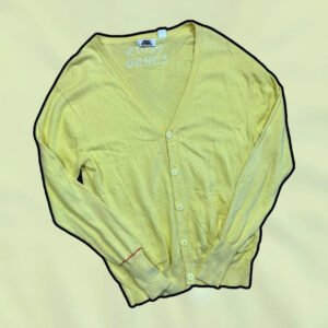 Evisu Sweter Kardigan Logo XL Vintage Streetwear - zdjęcie 4