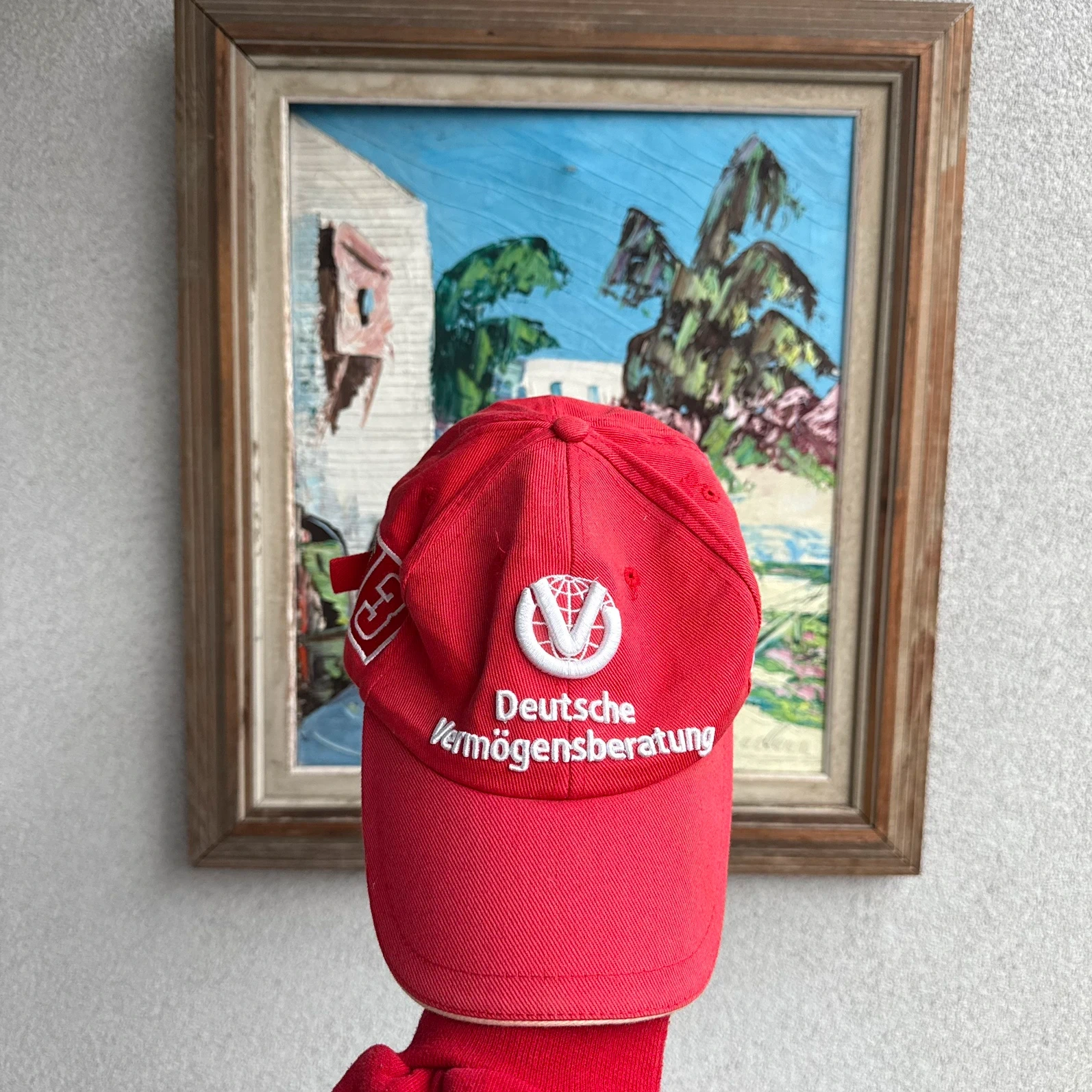 Ferrari Czapka Bejsbolówka Racing 52 Vintage Streetwear - widok ogólny przód vintage