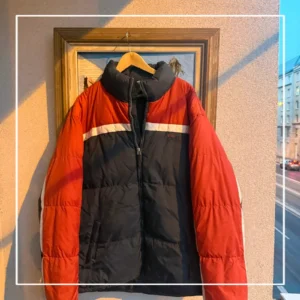 Fila Kurtka Zimowa Puchowa XXXL Vintage Streetwear - zdjęcie 4