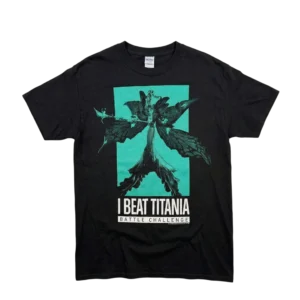 Final Fantasy Koszulka Nadruk L Vintage Streetwear - widok ogólny przód vintage