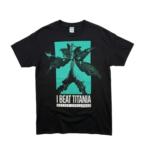 Final Fantasy Koszulka Nadruk L Vintage Streetwear - widok ogólny przód vintage