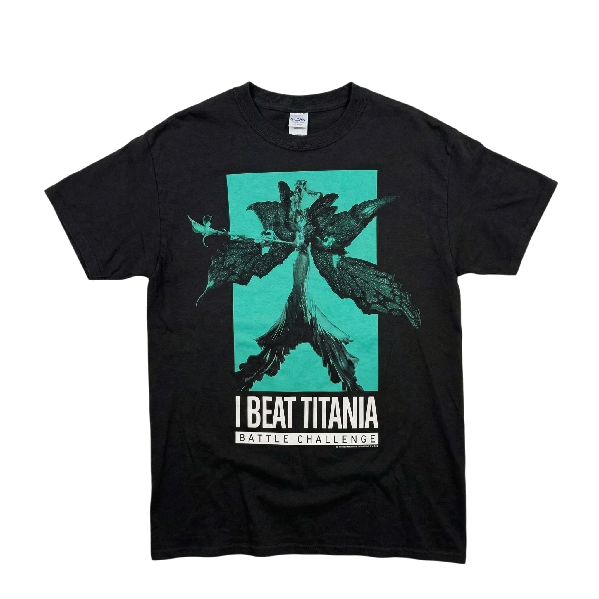 Final Fantasy Koszulka Nadruk L Vintage Streetwear - widok ogólny przód vintage