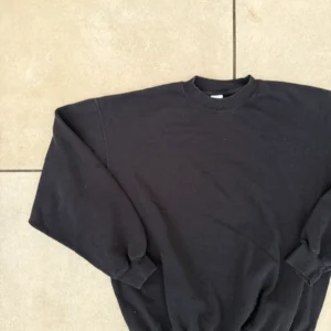 Fotl Bluza Czarna Blank XL Vintage Streetwear Retro - zdjęcie 4