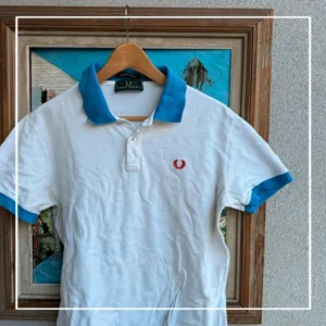 Fred Perry Koszulka Polo Biała Vintage L Streetwear Retro - zdjęcie 4