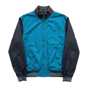 Fred Perry Kurtka Bomberka XL Vintage Streetwear Retro - widok ogólny przód vintage