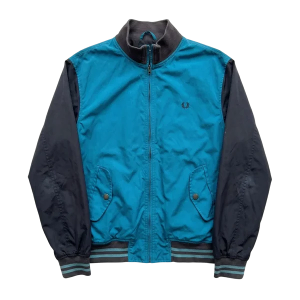 Fred Perry Kurtka Bomberka XL Vintage Streetwear Retro - widok ogólny przód vintage