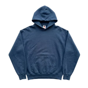 Fruit of the Loom Bluza Hoodie M Vintage Streetwear - widok ogólny przód vintage