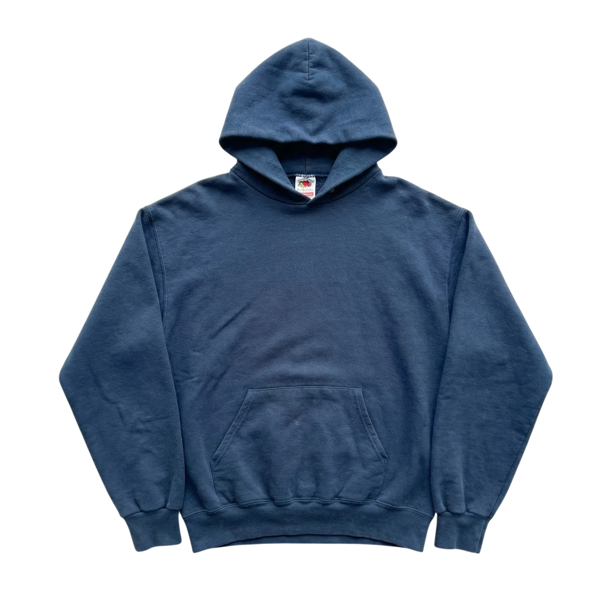 Fruit of the Loom Bluza Hoodie M Vintage Streetwear - widok ogólny przód vintage