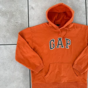 Gap Bluza Hoodie Pomarańczowa L Vintage Streetwear - zdjęcie 4