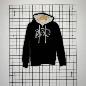 Gap Bluza z Futerkiem Sherpa M Vintage Streetwear - zdjęcie 2