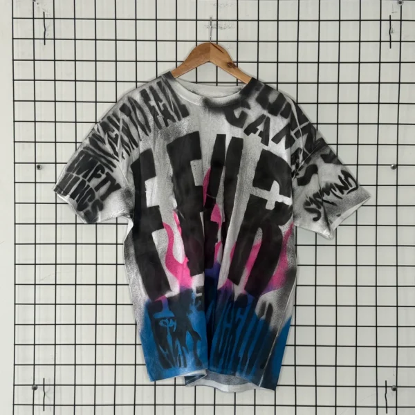 Graphic Tee Koszulka Custom Opium XL Vintage Streetwear - zdjęcie 2