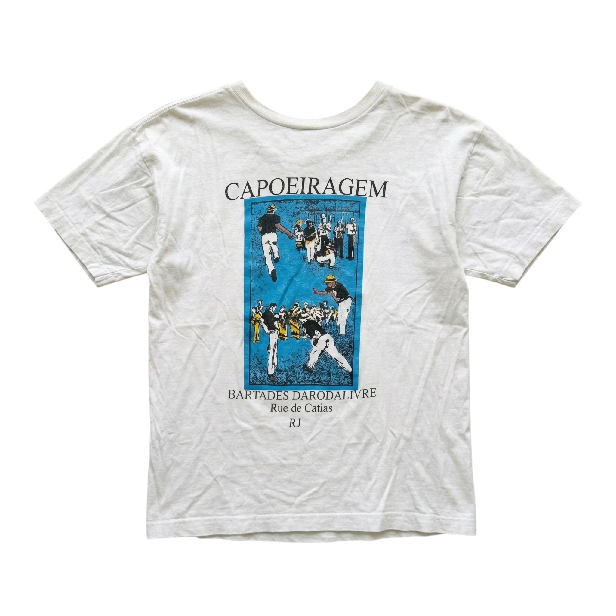 Graphic Tee Koszulka Single Stitch L Vintage Streetwear - widok ogólny przód vintage