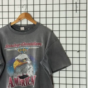 Harley Davidson Koszulka 90s Single Stitch XL Vintage Retro - zdjęcie 4