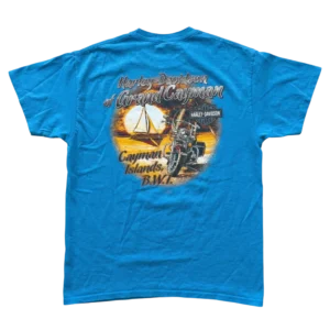 Harley Davidson Koszulka Nadruk XL Vintage Streetwear - widok ogólny przód vintage