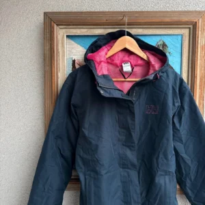 Helly Hansen Kurtka Wiatrówka Granatowa XXXS Vintage Retro - zdjęcie 4