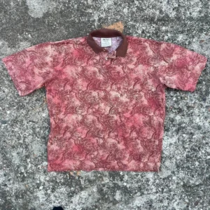 Hugo Boss Koszulka Polo Floral XL Vintage Streetwear - zdjęcie 2