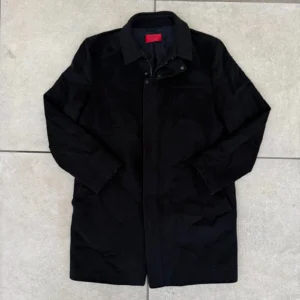 Hugo Boss Płaszcz Kaszmirowy XXL Vintage Streetwear - zdjęcie 2