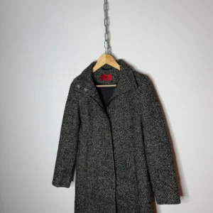 Hugo Boss Płaszcz Wełniany Damski L Vintage Streetwear - zdjęcie 4