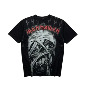 Iron Maiden Koszulka Band Tee L Vintage Streetwear - widok ogólny przód vintage