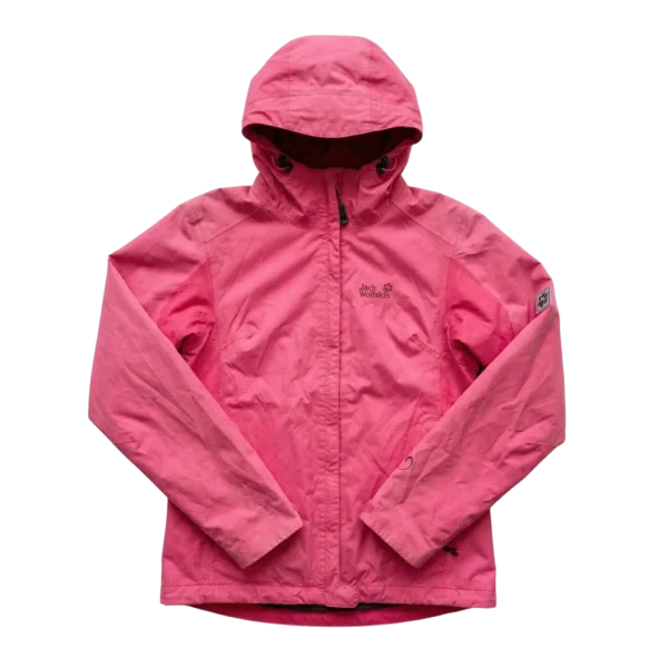 Jack Wolfskin Kurtka Z Kapturem Membrana L Vintage Streetwear - widok ogólny przód vintage