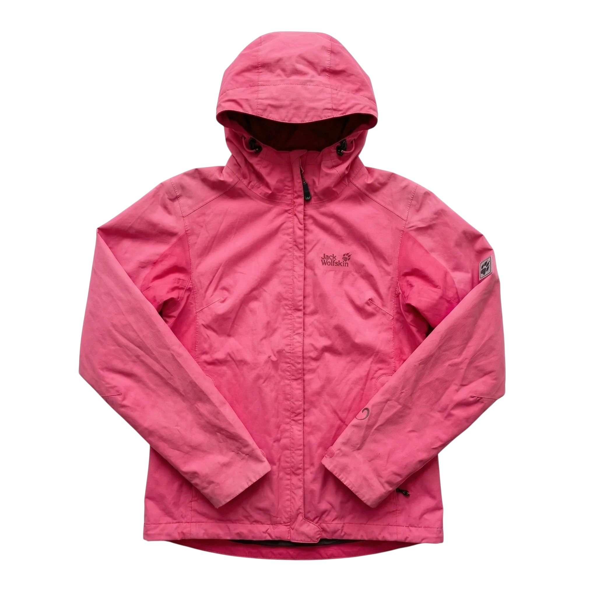 Jack Wolfskin Kurtka Z Kapturem Membrana L Vintage Streetwear - widok ogólny przód vintage