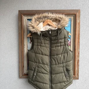 Japan Style Kamizelka z Futrem M Vintage Streetwear - zdjęcie 3