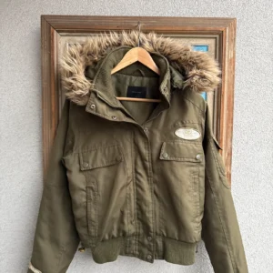 Japan Style Kurtka Bomberka z Futrem M Vintage Streetwear - zdjęcie 5