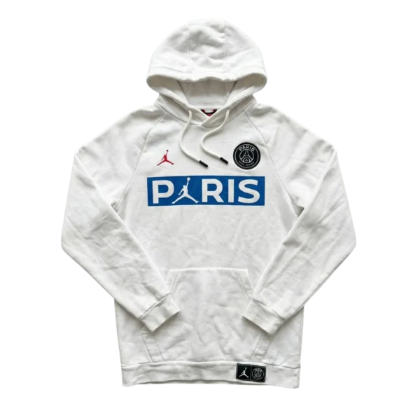 Jordan Bluza Hoodie PSG M Vintage Streetwear - widok ogólny przód vintage