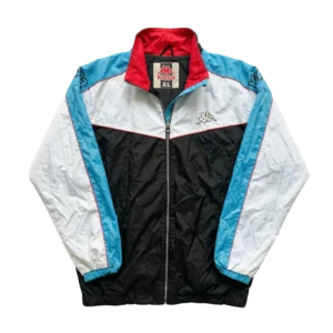 Kappa Bluza Wiatrówka Szelest XXL Vintage Streetwear Retro - widok ogólny przód vintage
