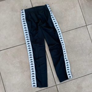 Kappa Spodnie Lampasy Granatowe L Vintage Streetwear - zdjęcie 3