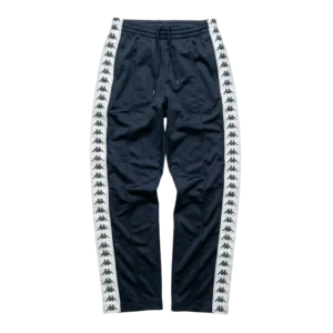 Kappa Spodnie Lampasy Granatowe L Vintage Streetwear - widok ogólny przód vintage