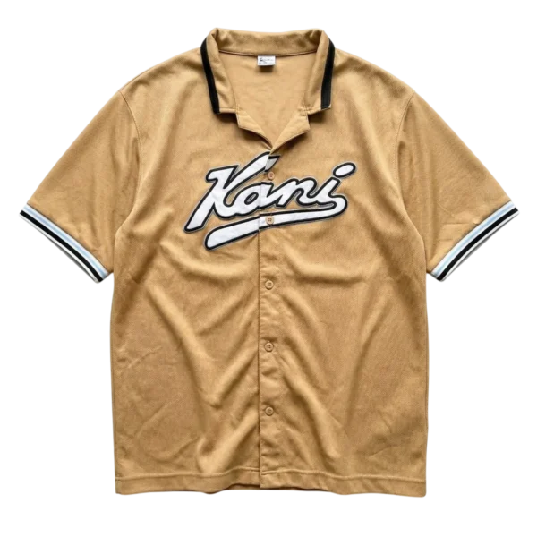 Karl Kani Koszulka Jersey L Vintage Streetwear Retro - widok ogólny przód vintage