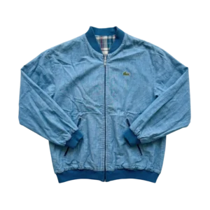 Lacoste Kurtka Bomberka Dwustronna XL Vintage Streetwear - widok ogólny przód vintage