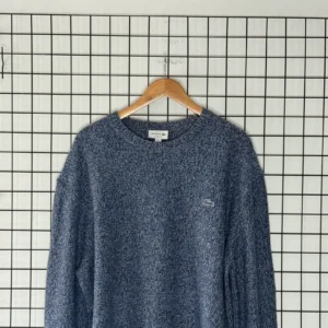 Lacoste Sweter Wełniany Lana Wool XXL Vintage Streetwear - zdjęcie 4